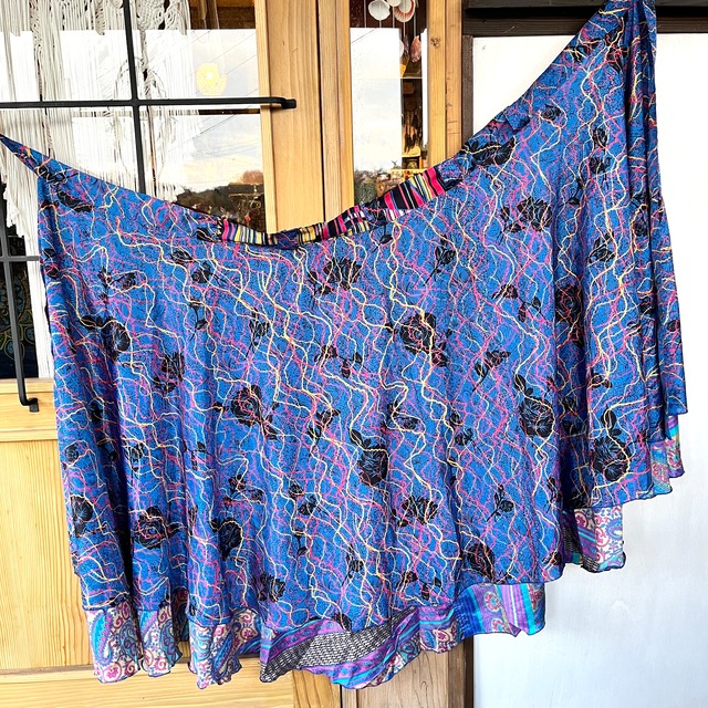 シルク巻きスカート6212