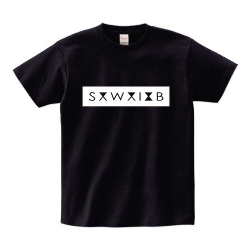 【予約商品】SxWxIxB ブロックロゴＴシャツ / 黒【7/22締切】