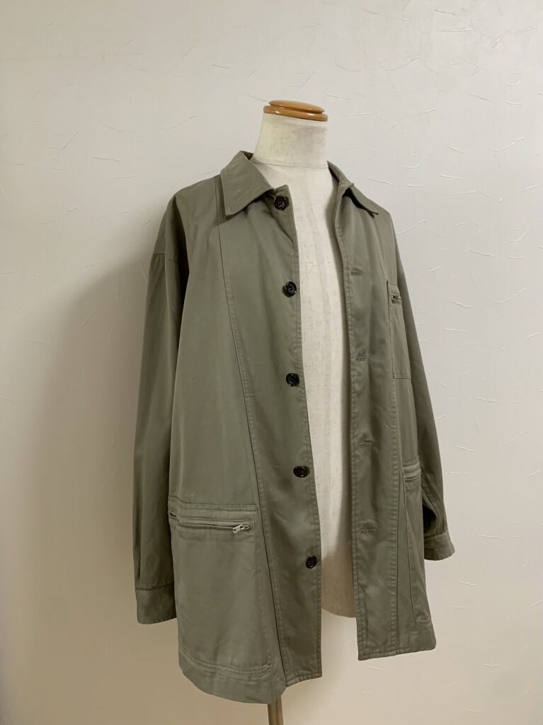 1980's Big Silhouette Design Middle Coat "COMME des GARÇONS HOMME"
