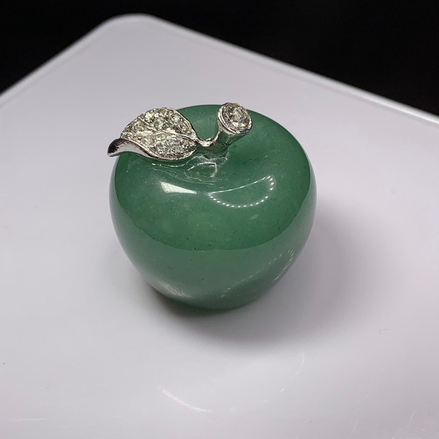 15.グリーンアップル♪アベンチュリンりんごさん♪