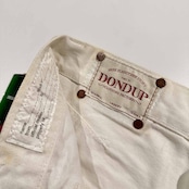 タグ付き イタリア製 DONDUP / CLOTHING FACTORY ダンダップ THE Standard ホワイト デニム ブッシュ パンツ ジーンズ 30 /未使用品
