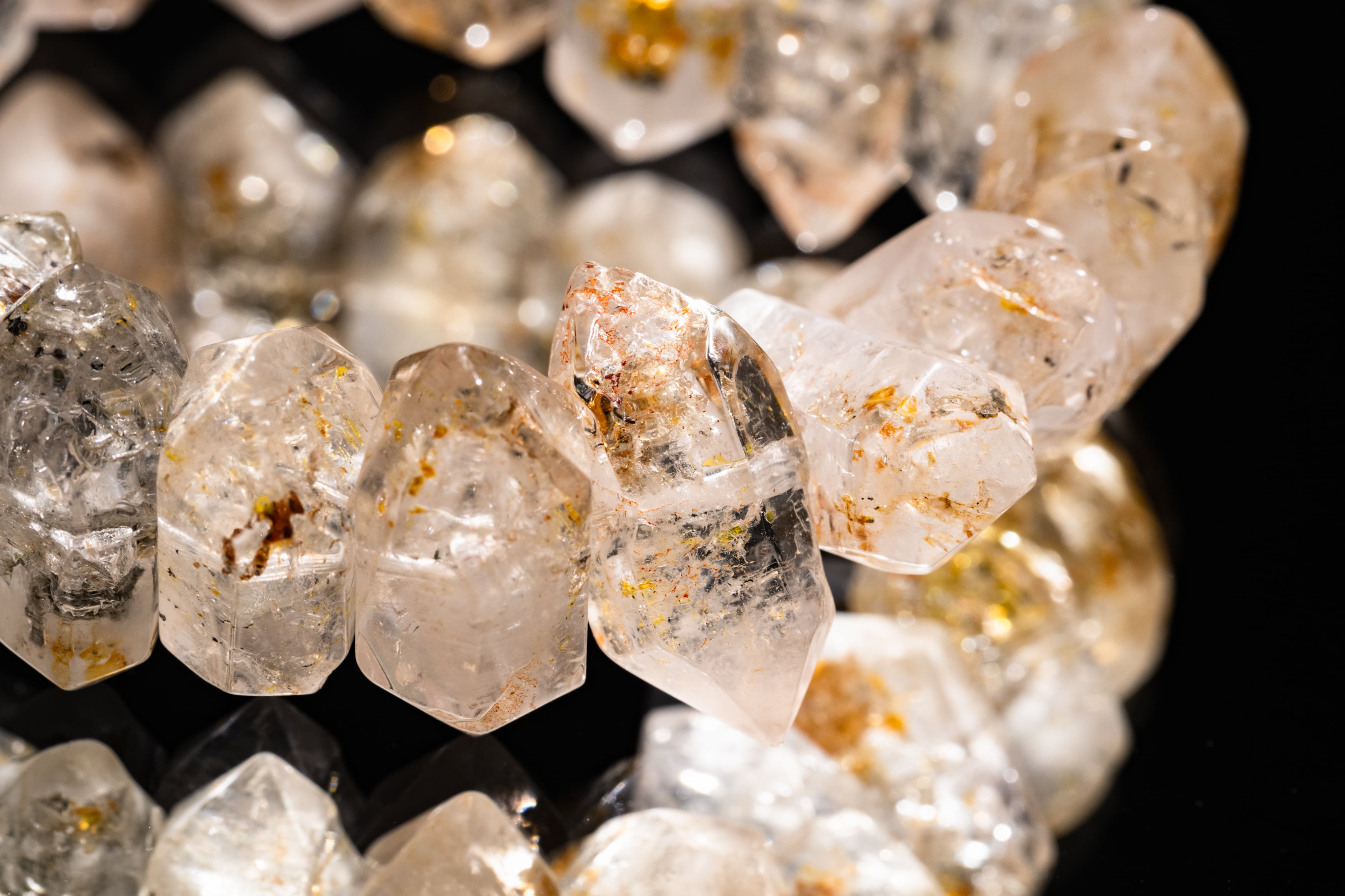 ◇一点物◇ハーキマーダイヤモンド 20~24.5mmブレスレット | 天然石