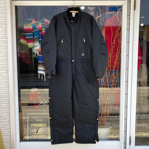 【Sz:40】カーハート ナイロンオールインワン キルティング