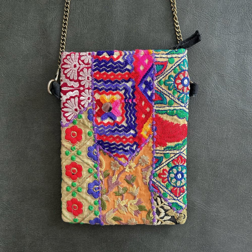 刺繍チェーンバッグ サコッシュ ポシェット E