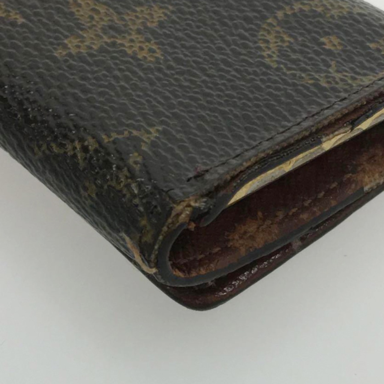 LOUIS VUITTON(ルイヴィトン)ミュルティクレ４モノグラム４連キーケース/ブラウン