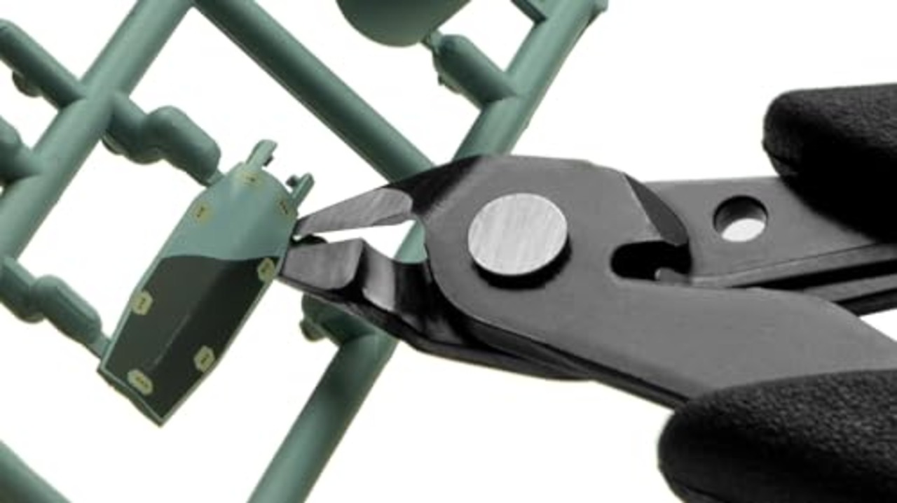 ツノダ(Tusnoda) KingTTC ニッパー 120mm FC-120 プラモデル電子工作用 軽量 バネ付き