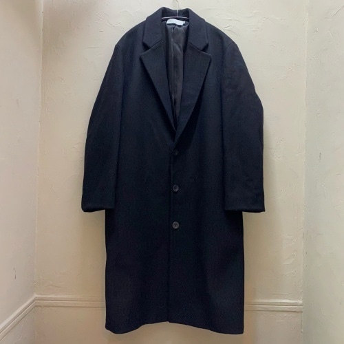 Vince ヴィンス オーバーサイズウールコート SIZE L BLACK 【代官山05】