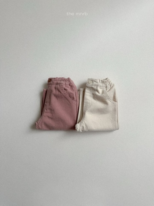 minirobe25wn_Basic Straight Pants