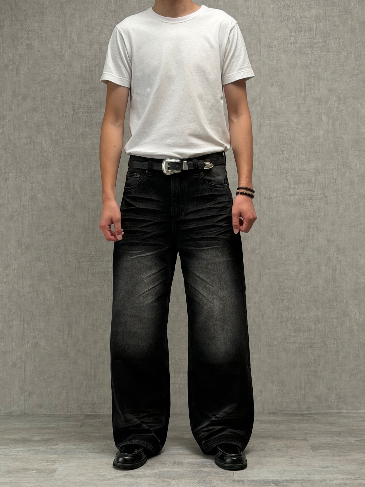 Shadow Fade Loose Fit Denim