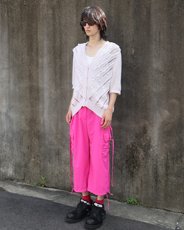 Beaded Button Lace Cardigan