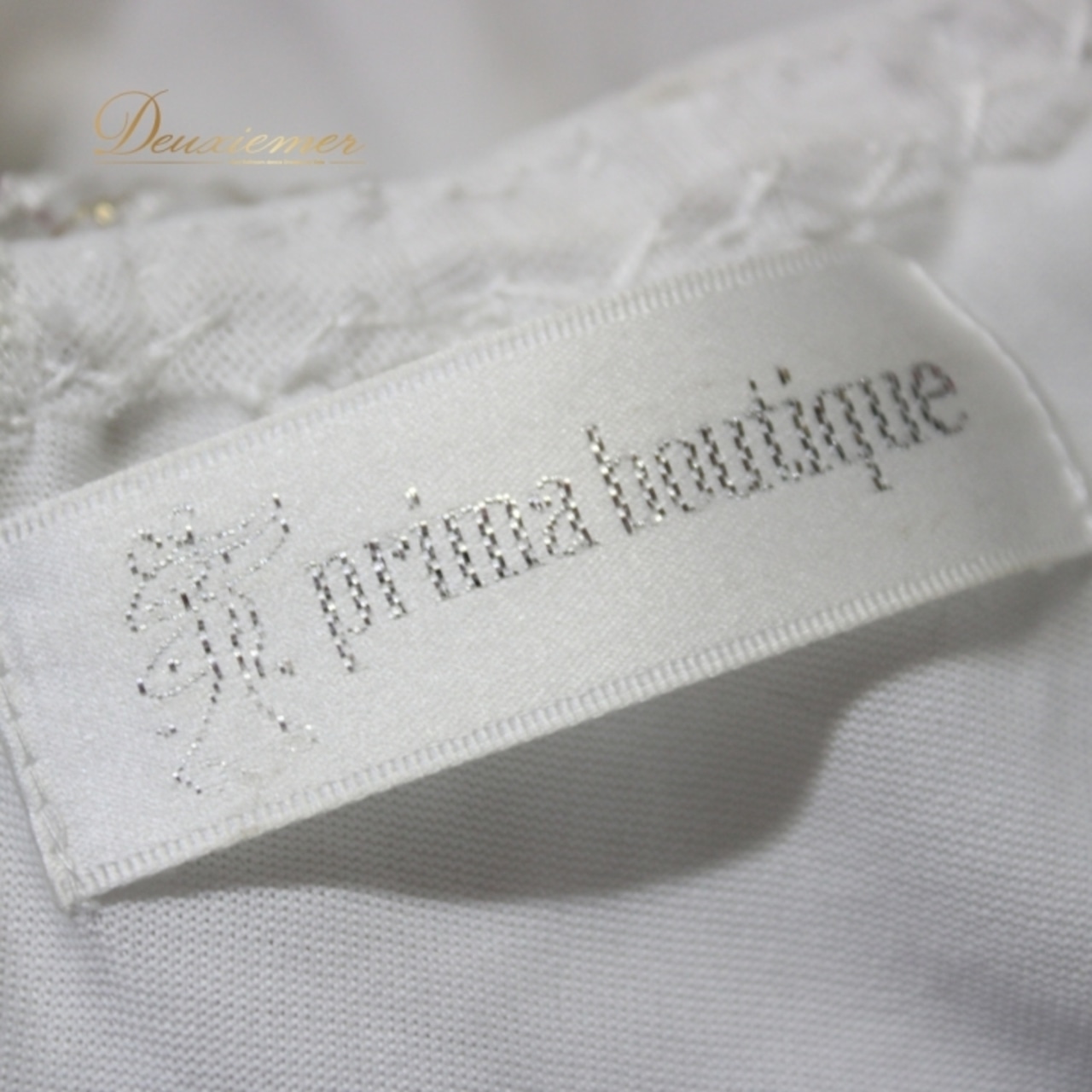 社交ダンス 衣装 スタンダード ドレス ワンピース パーティ衣装 女性用 レディース オールシーズン 白 prima boutique プリマブティック ホワイト系 フロート付き ラインストーン スパンコール 軽やか おしゃれ エレガント ビーズ装飾 ウエスト調整可能 舞台衣装 ダンスウェア フォーマル ドレッシー コスチューム