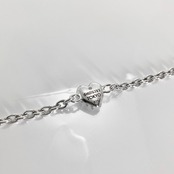 SPIKE:HEART CHAIN BRACELET / スパイクハートチェーンブレスレット