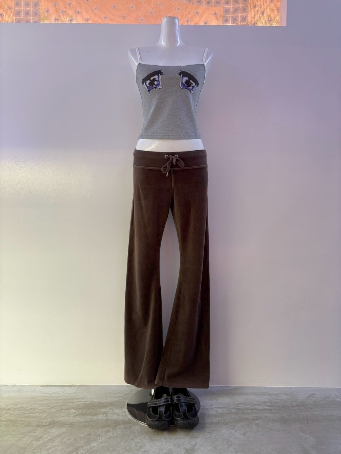 Velour pants