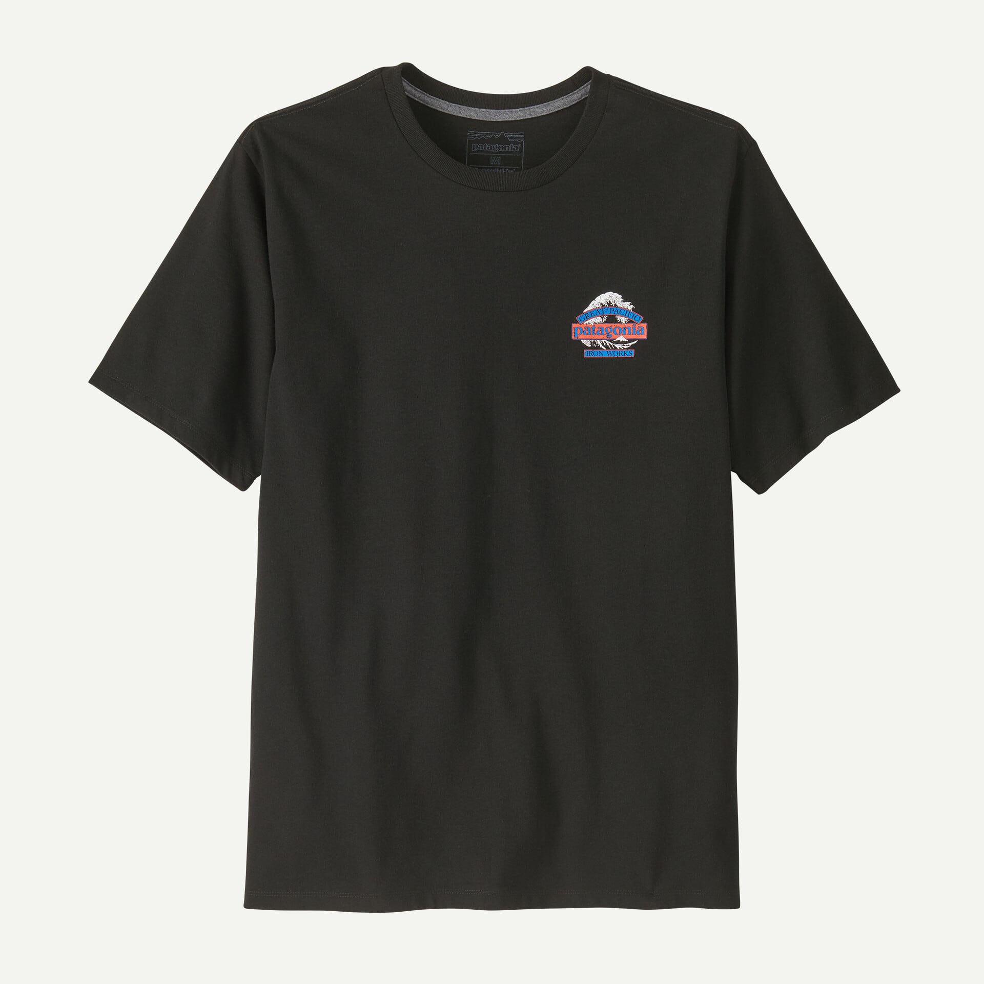 90s USA製　パタゴニア　patagonia 波柄　北斎　Tシャツ　フェード Patagonia Tシャツ パタゴニア 北斎 波柄 メキシコ製 【公式通販】
