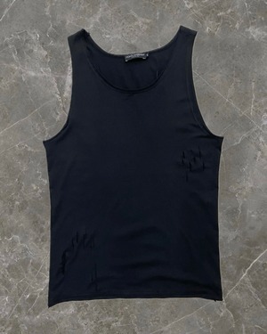 "DOLCE&GABBANA" destroy design tank top