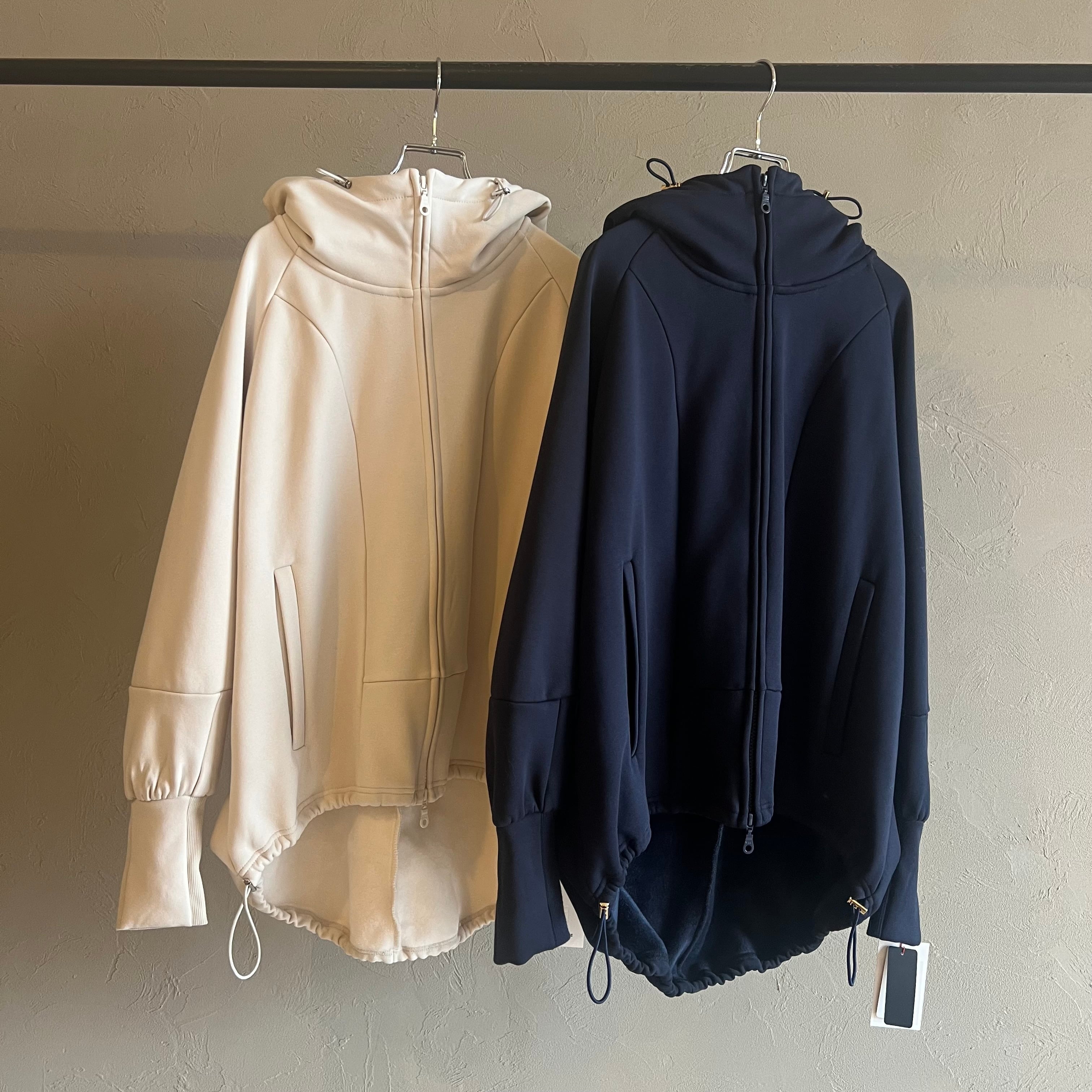 ダブスタ　ボンバーヒート　ジップアップパーカー DOUBLE STANDARD CLOTHING - ダブスタ ボンバーヒート ジップアップ
