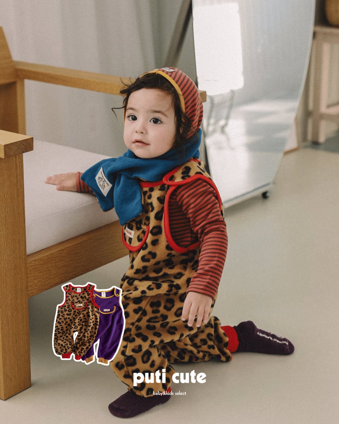 70-100 ꒰ 予約 ꒱ Play fleece overall / ADOR. ⸝⋆