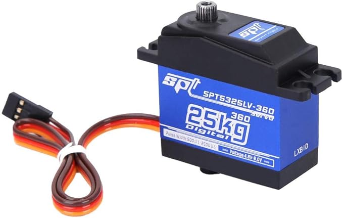 サーボ ラジコン用サーボ SPT5525-360 25KG 360連続回転 デジタル