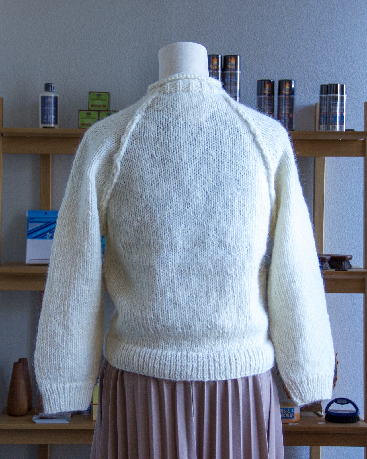 【10%OFF 送料無料！】HIMALAYAN CLIMBER’S HAND-KNIT｜手編みYETIジャガードクルー（レディース）