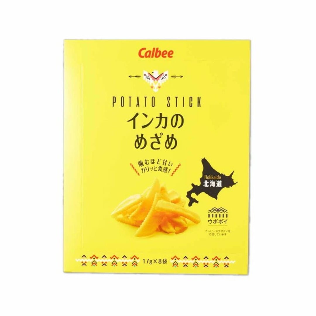 〈不二屋本店〉カルビー インカのめざめ 17g × 8袋入