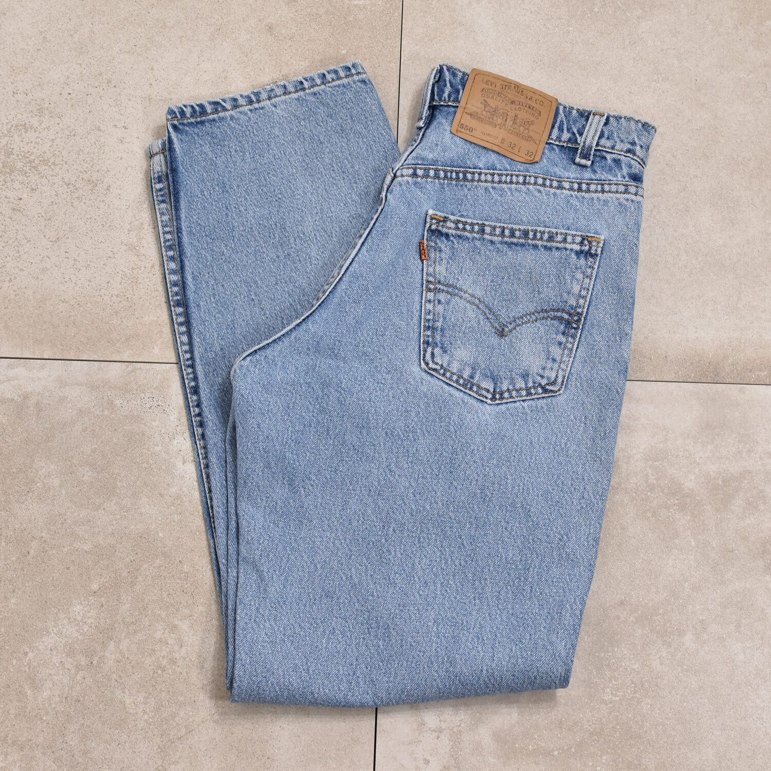 90s USA Levi's550 Relaxed Fit denim pants