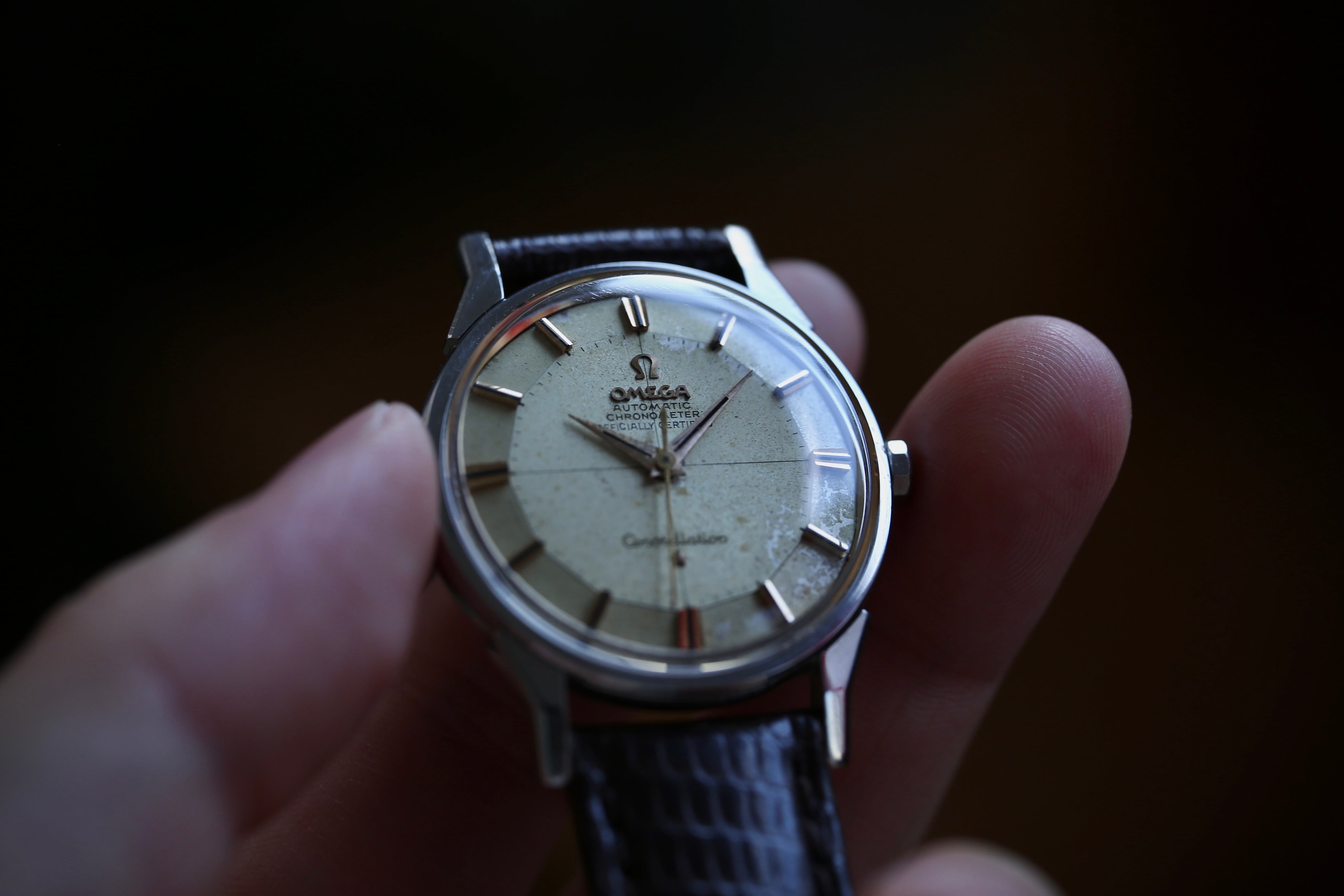 OMEGA 12角コンステレーションジャンク OMEGA】 1962年製 オメガ コンステレーション 12角 ノンデイト バイ