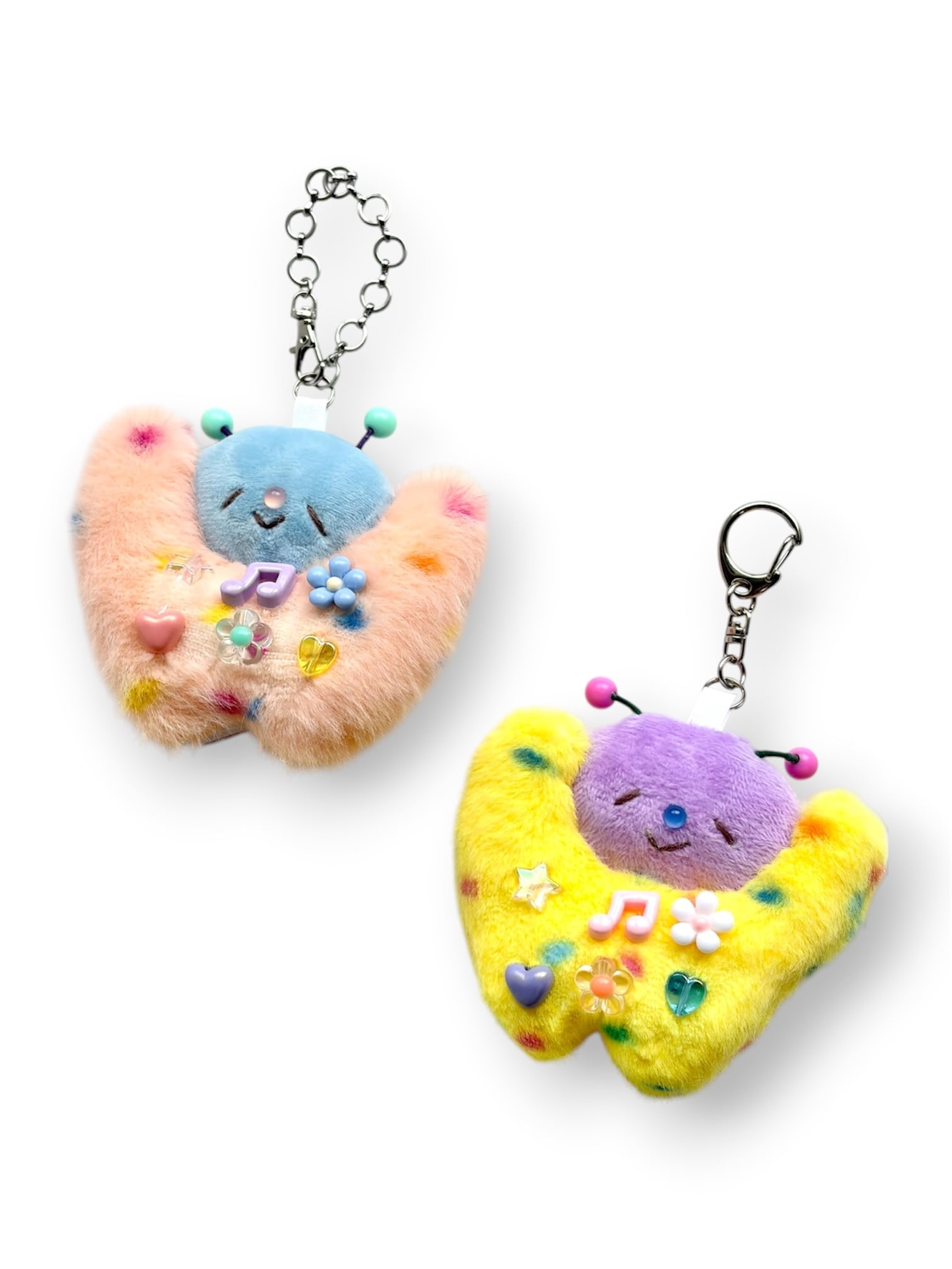 【6/21(日)18:00-6/24(水)12:00まで限定❣️】hammy&dacco / 自由なぬいぐるみキーホルダー(わあい)