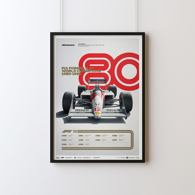 Automobilist "Formula 1® - Decades - McLaren - 1980s" LIMITED EDITION