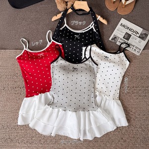 チョーカー付き キャミソール フリルティアード レディース 春夏秋 韓国 カップ付き きれいめ 大人 かわいい インナー トップス リボンチョーカー フェミニン ガーリー おしゃれ 大人可愛い 大人女子