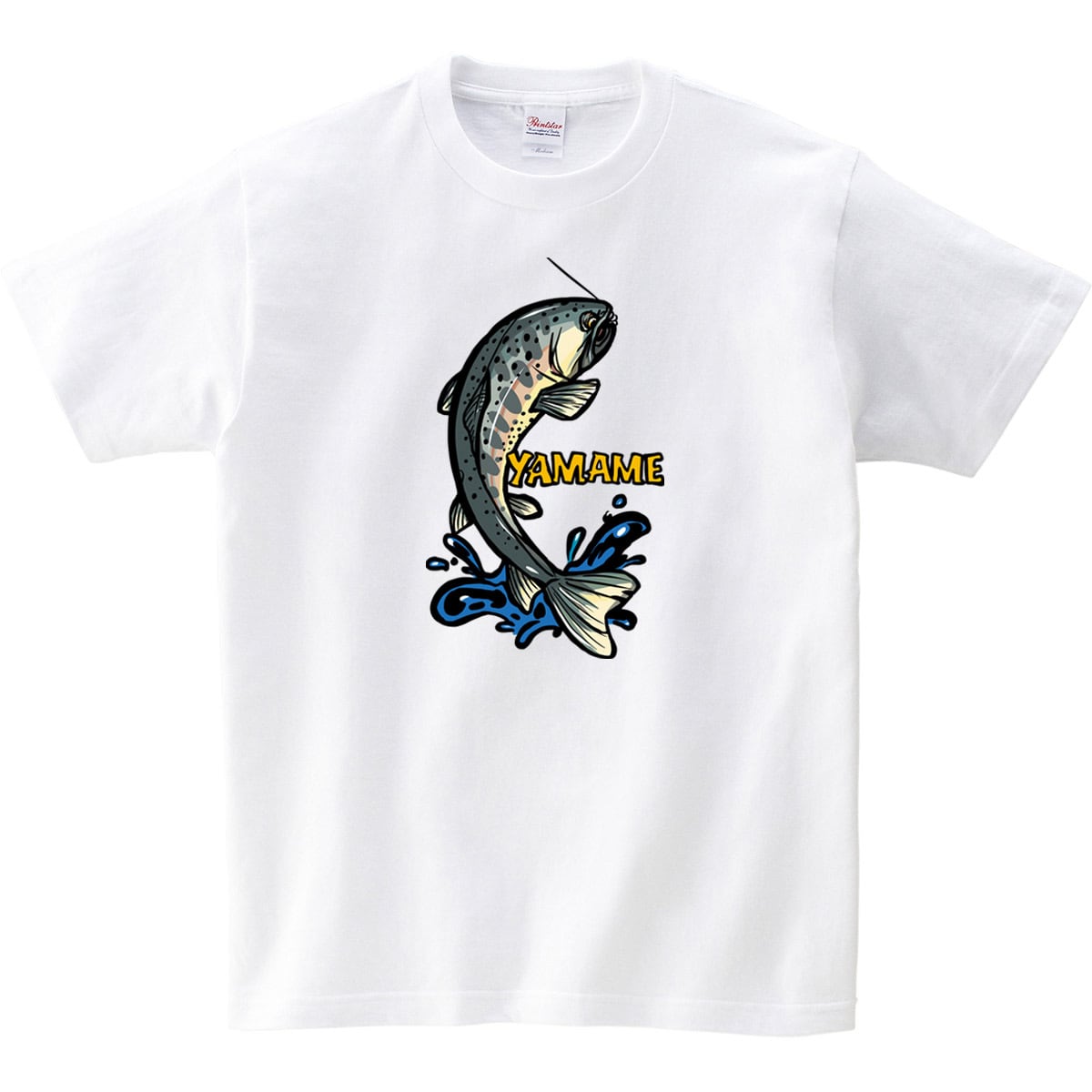 ヤマメ 山女魚 Tシャツ  rf15 渓流釣り ルアー釣り フィッシング 釣り好き 釣り人 誕生日 父の日 敬老の日 ギフト プレゼント