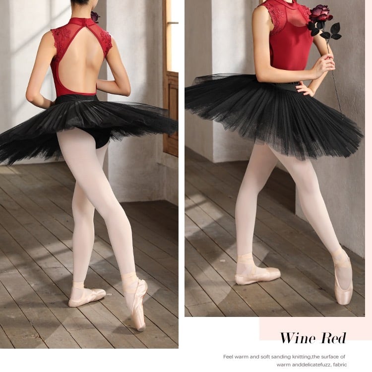 エレベ☆バレエ赤い薔薇のレオタードとスカートMサイズセット/美品/匿名配送 RED Rose race バレエレオタード | バレエショップ Snowflake Ballerina