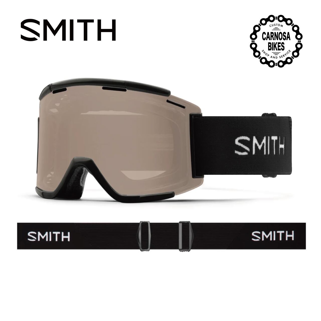 SMITH】Squad XL MTB Black [スカッド XL MTB ブラック] ゴーグル