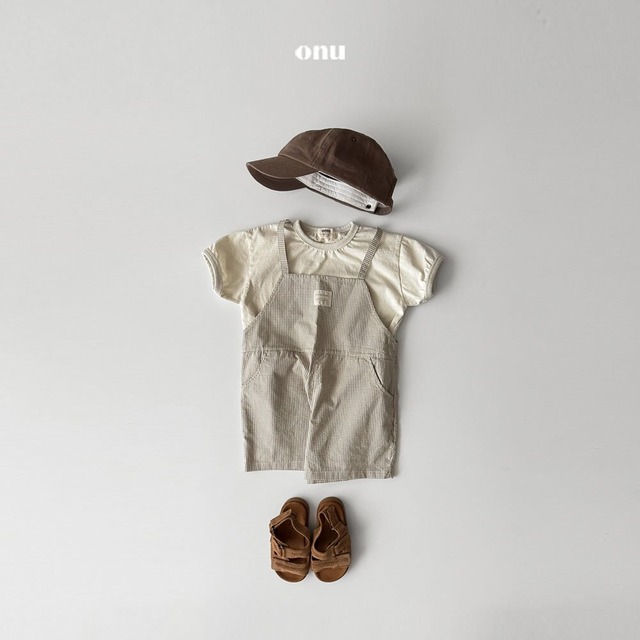 【即納/onu】Cotton overalls