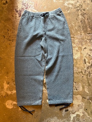 TESS / Jacquard eazy pants / Relax pants / NAVY
