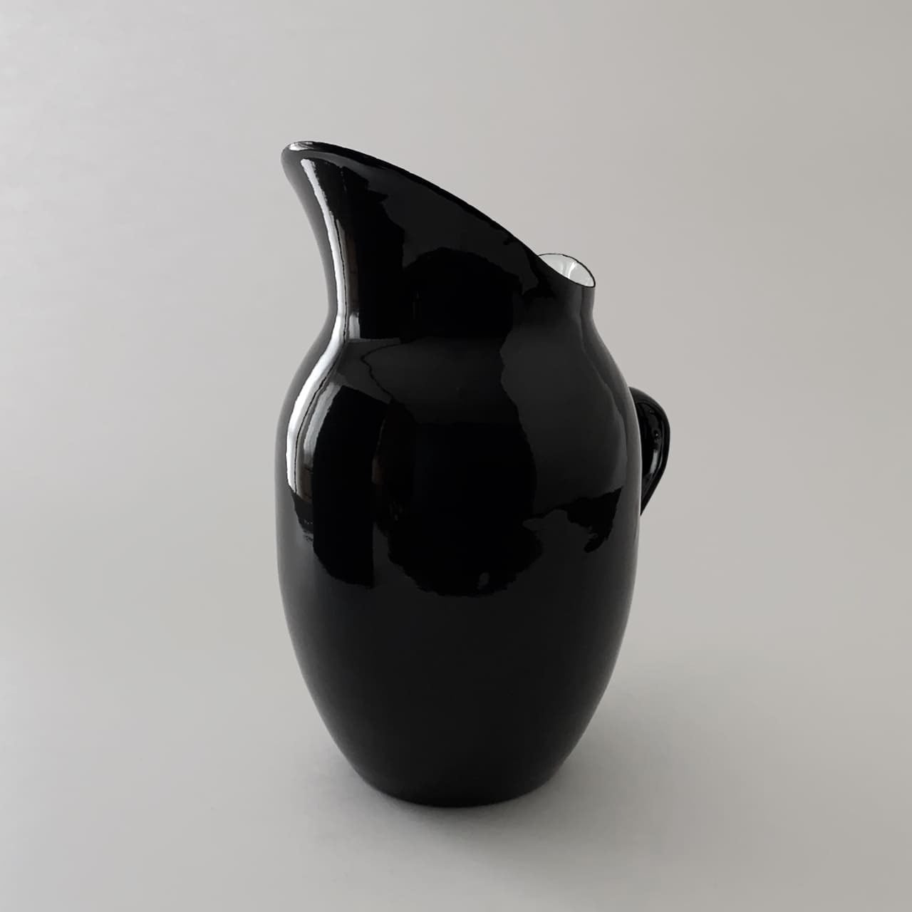 SALE】 水差し ピッチャー ホーロー製 黒 / 【SALE】 Enamel Water