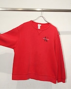 90s Calvin Klein Box-Silhouette Logo Print Sweat Shirt