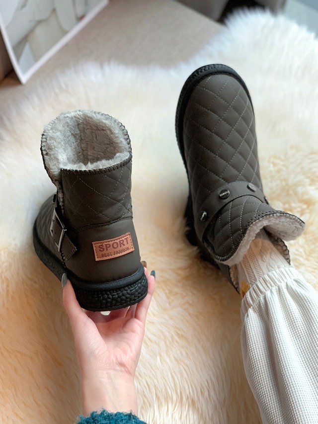 ショートブーツウィンターカジュアル コットン 靴 シューズ 冬物 部族の婦人靴70457398770