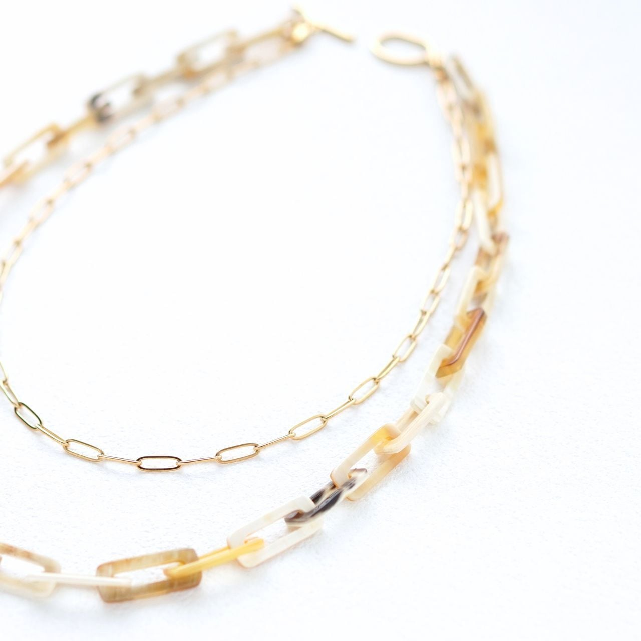 4way W Chain Necklace