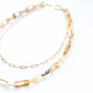 4way W Chain Necklace