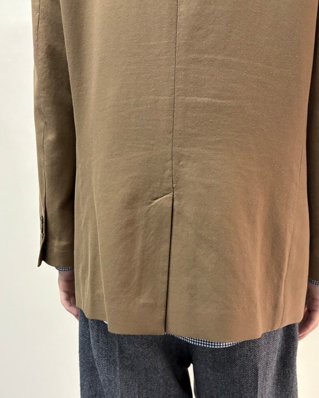 【Maison Margiela】peaked lapel single tailored jacket