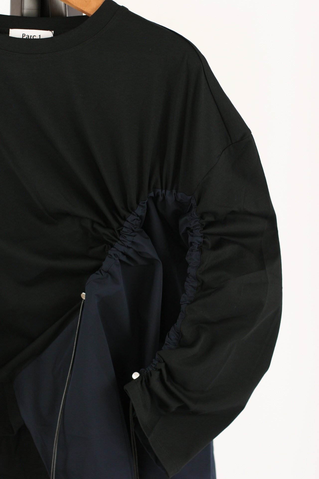 【Parc.1】Gather Tops & Taffeta skirt SET UP(108-076327)