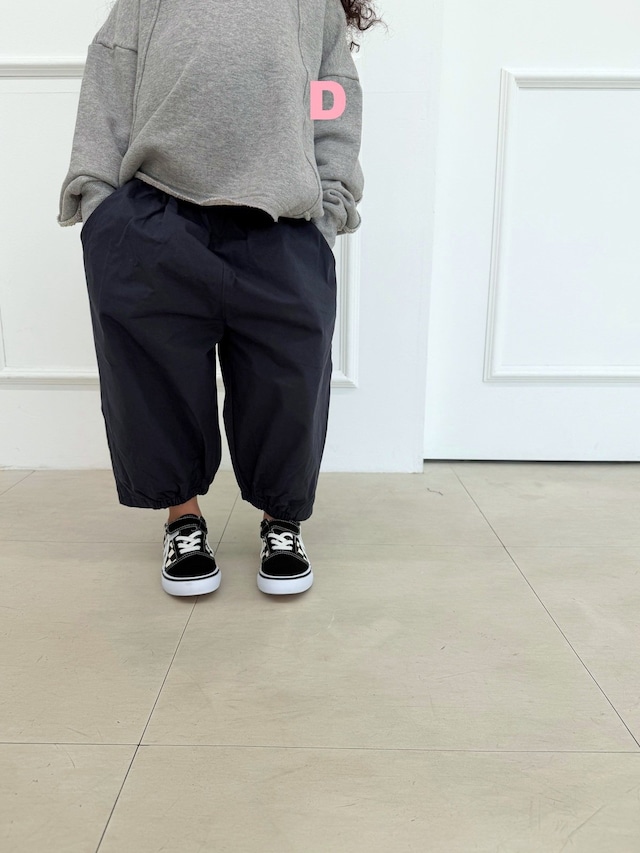 【取寄】dress monster|half banding pants (navy)|ハーフゴムパンツ(ネイビー)|S-JS(1-5号)|kids&jr|26 autumn