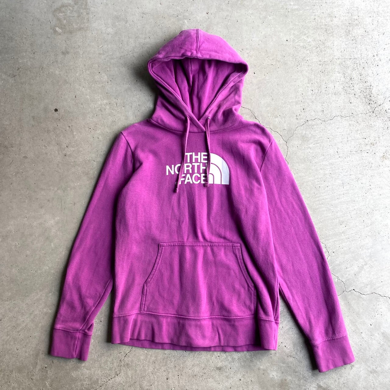The North Face ザ ノースフェイス ビッグロゴ プルオーバー スウェットパーカー レディースm ピンク 古着 パーカー Cave 古着屋 公式 古着通販サイト