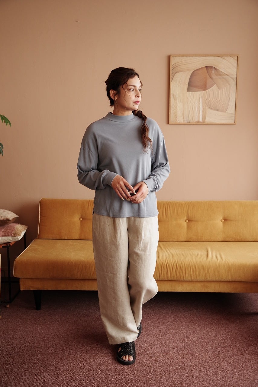 French Linen Wide Easy Pants