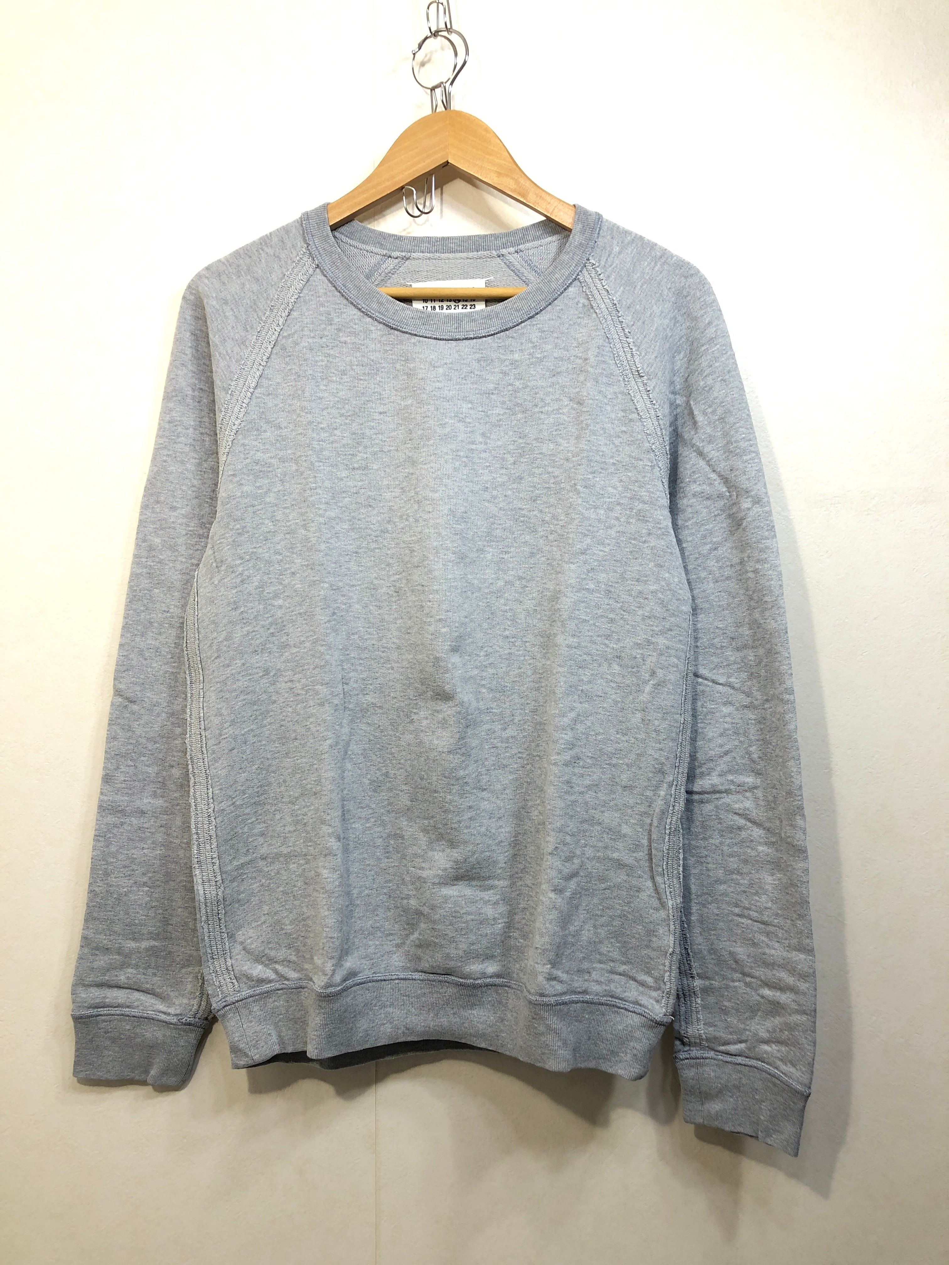 050803○ Maison Martin Margiela14 インサイドアウト スウェット 44  