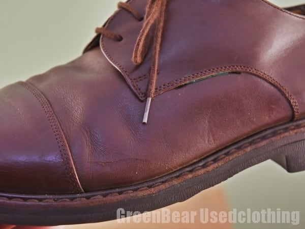 フランス製 Paraboot ビジネスシューズ ストレートチップ 茶 メンズ 8 26cm X805 フランス製パラブーツParabootビジネスシューズストレートチップ茶