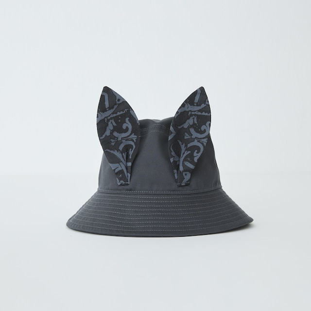 【予約商品2月～3月入荷予定】【26SS】eLfinFolk(エルフィンフォルク)AZULEJOS Beast Bucket Hat black(52/54)帽子 ハット ブラック