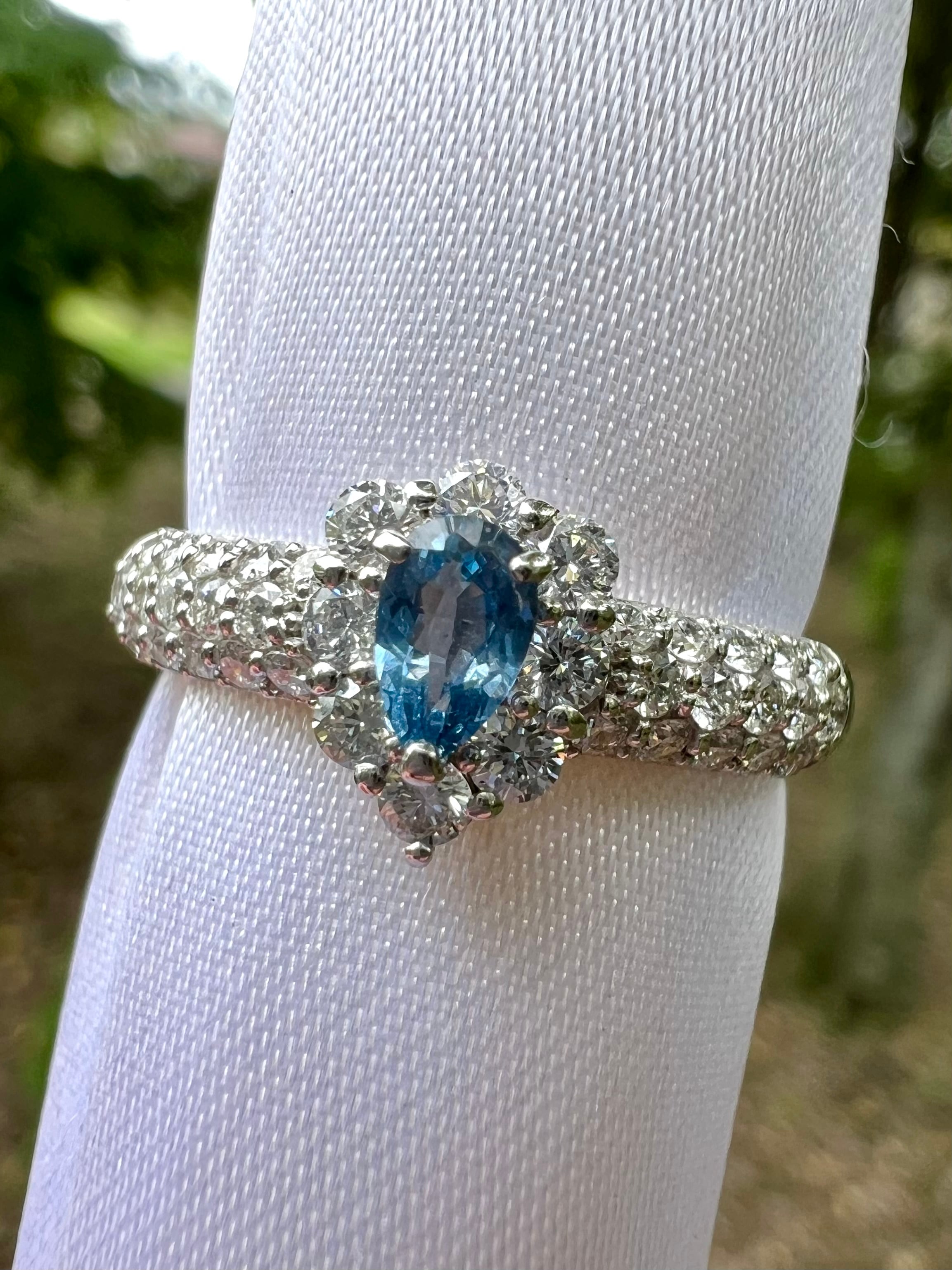 鮮やか Vivid Blue！コバルトスピネルダイヤモンドリング | jewelry KIRARI