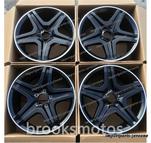 20インチ 5 スポークホイール 1998-2017 メルセデスベンツ G クラス G63 G500 -BRN-11841