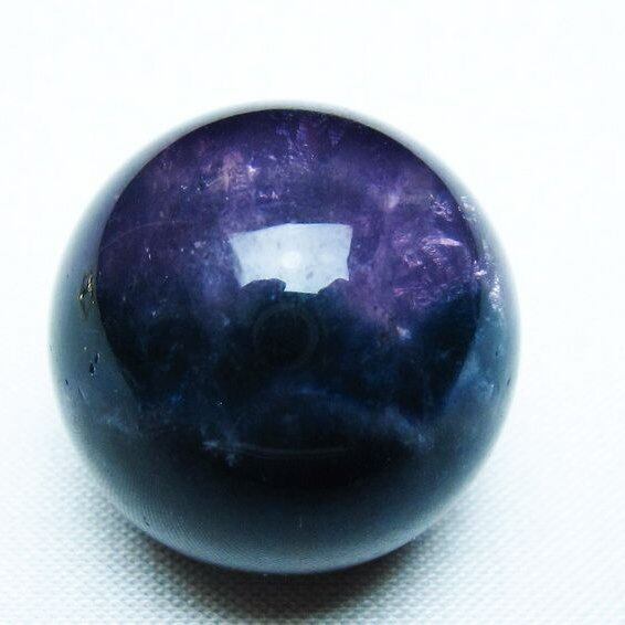 フローライト 丸玉 26mm 蛍石 スフィア 螢石 置物 一点物 141-7226